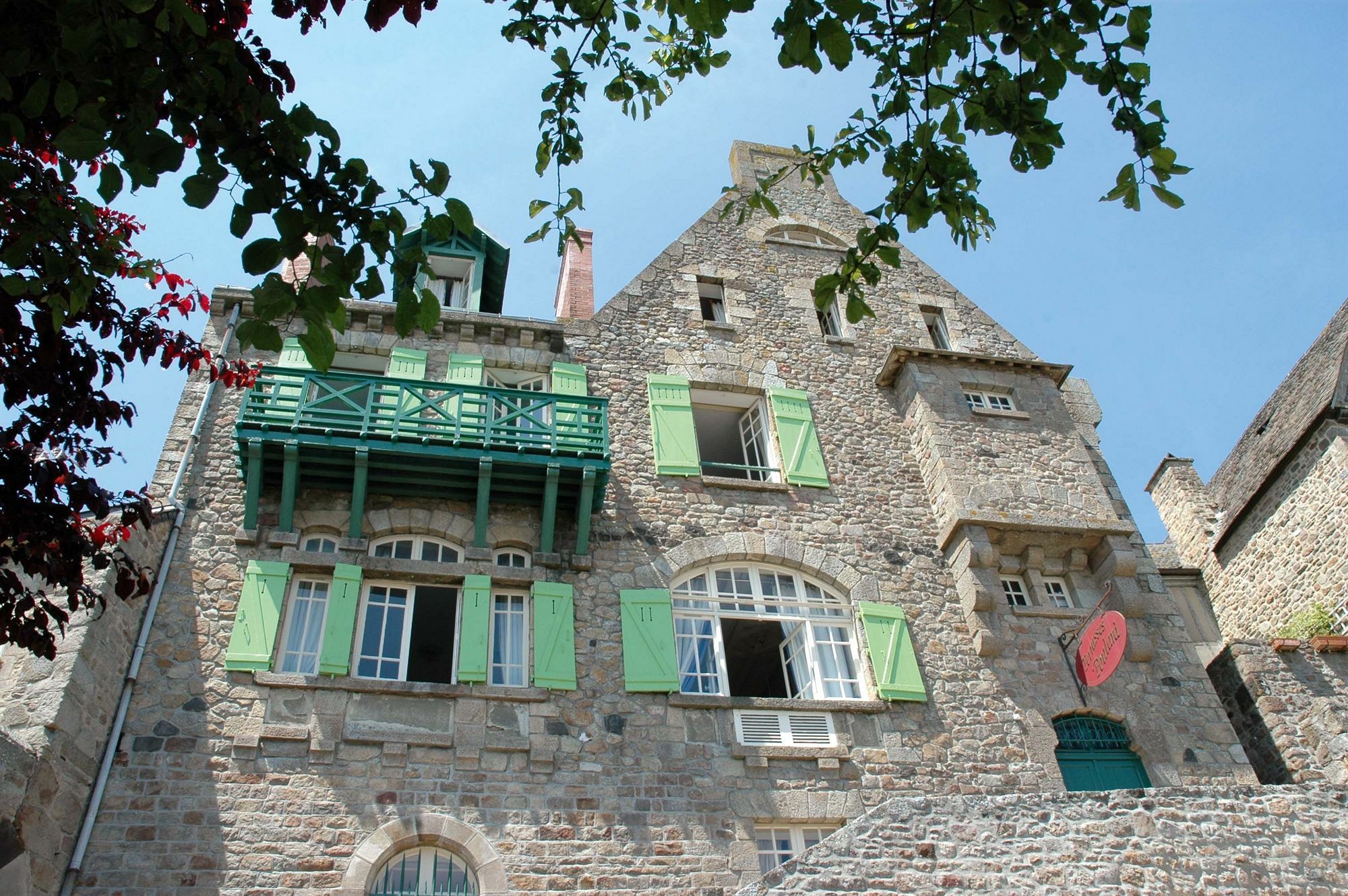 Les Terrasses Poulard Hotel Mont-Saint-Michel Exterior foto